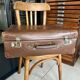 Former vintage suitcase "La Mondiale"