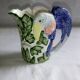 Pitcher ceramic parrot jug