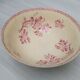 Salad bowl on foot in iron earth of Gien model Pink hawthorn