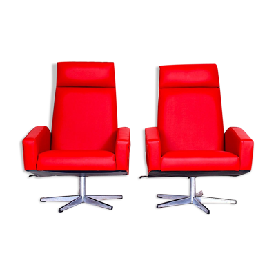 Fauteuils vintage ajustables 1970s