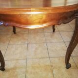 Louis XV style dining table, and its 2 extensions.