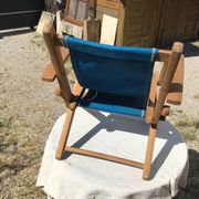 Petit fauteuil d’enfant en toile pliant plage camping