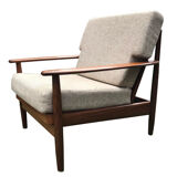 Scandinavian teak lounge set, 1960s