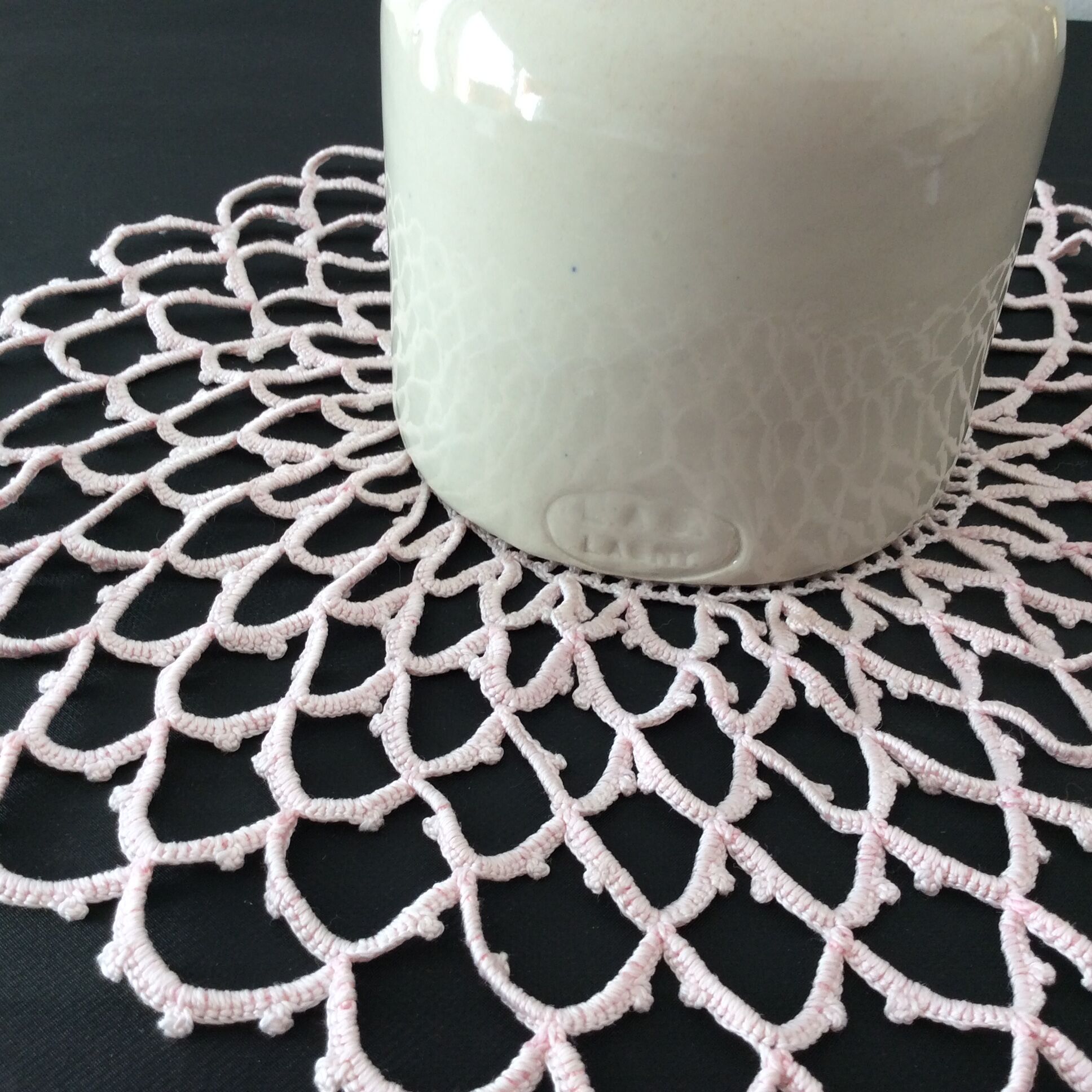 Old mustard pot in glazed stoneware LAB-Lagny with cork stopper