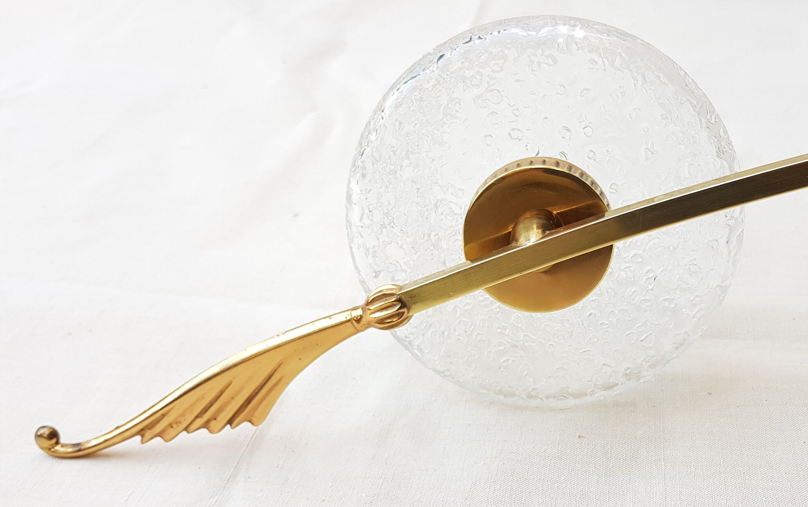 Large brass chandelier