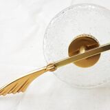 Large brass chandelier