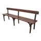 Antique French Wooden Hall Bench, from around 1900