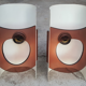 Beautiful and large pair of UFO wall light age spage, 70s