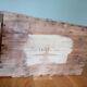 Industrial style wooden transport crate or chest