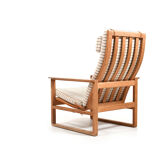 Børge Mogensen Sled Chair Model BM-2254 in Oak