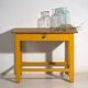Antique painted pine kitchen table – Central Europe, circa 1920