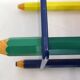 Side table / bedside table Colourful crayons 1980s