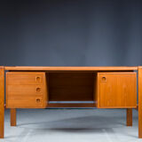 Teak Desk by H.P. Hansen Denmark - 1960s
