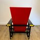 Red and Blue Chair in the Style of Gerrit Rietveld – De Stijl Movement