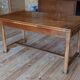 Table de ferme en orme à rallonges 6/10 personnes