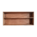 Wooden compartment workshop box
