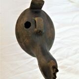 Pourer, terracotta teapot. Hen.