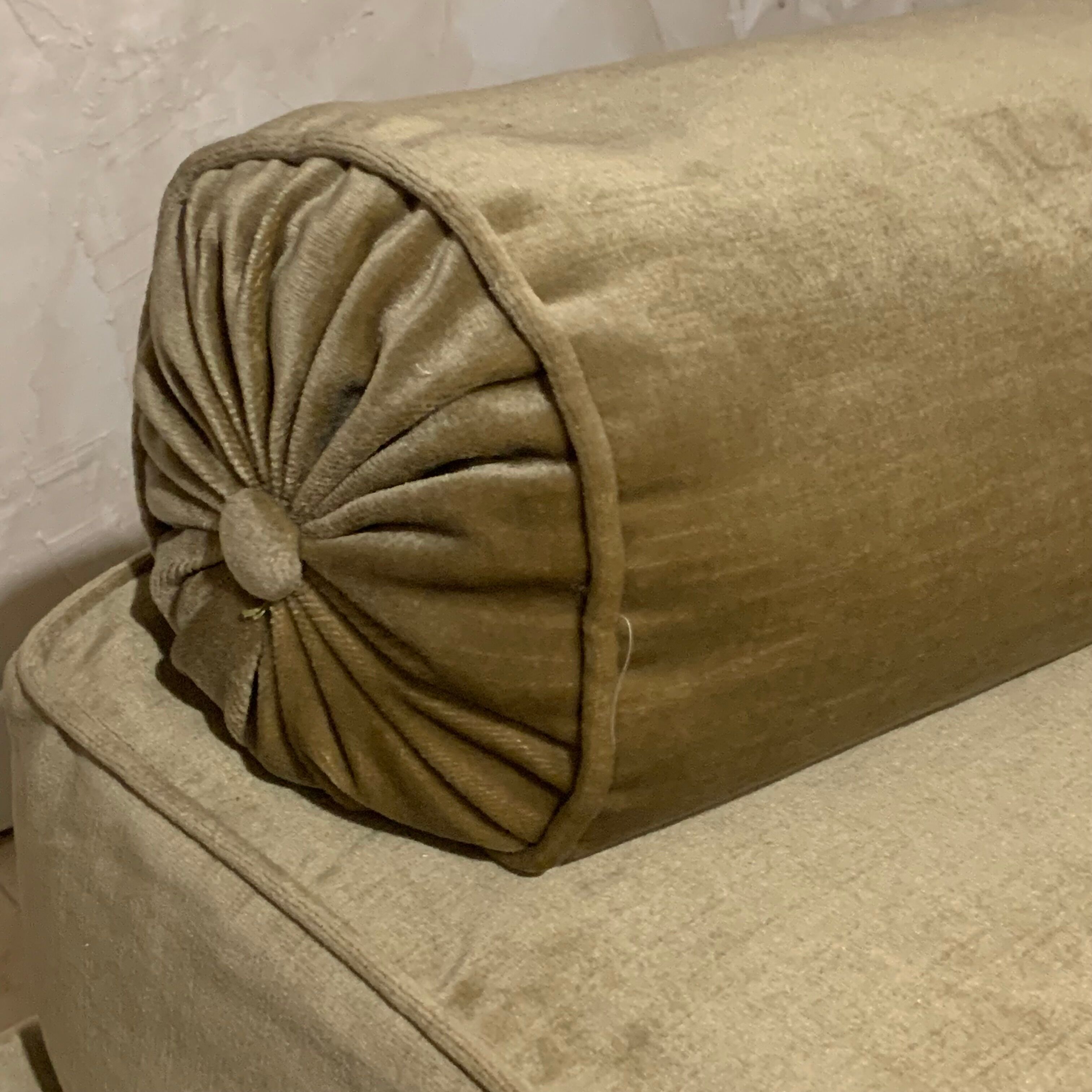 Sofa sofa bed daybed vintage lichen green