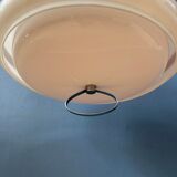 Massive suspension lamp of the space age