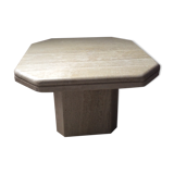 Travertine coffee table from the 70s
