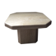 Table basse en travertin des années 70