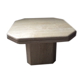 Table basse en travertin des années 70