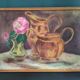 French vintage still life, signed Borde