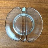 Vintage Danish glass bowl by Holmegaard, 1970s.