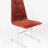 Six pieff ‘lisse’ dining chairs - designed by tim bates for pieff