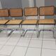 Suite de 6 chaises modèle Cesca B32 par Marcel Breuer vintage 1993