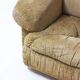 Italian two-seater sofa in beige velvet, 1970s