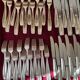 A cutlery set of 81 pieces.
