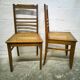 Paire de chaises vintage années 50