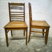 Paire de chaises vintage années 50