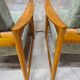 Pair of Scandinavian design armchairs teak 1960