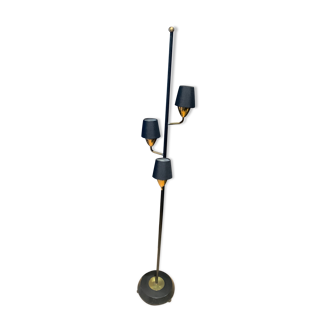 Brass floor lamp