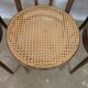 Bistro chairs No. 18 in wood and caning