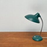 German green table lamp 6786 from the mid-century by Christian Dell for Kaiser Idell, 1960s.