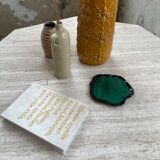 Small green ceramic dish