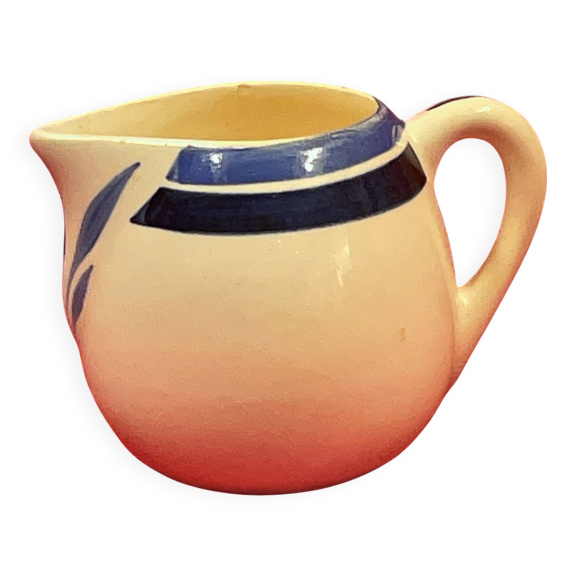 Pot à lait Choisy le Roi, Terre de fer H 8 cm