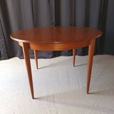 Vintage round extendable table