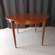 Vintage round extendable table