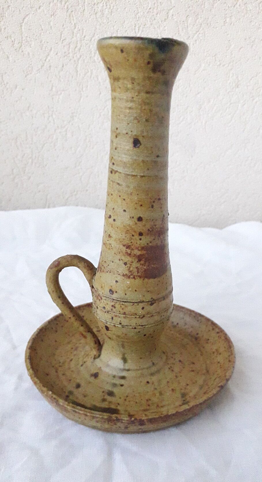 Sandstone candle holder