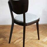 Ensemble de quatre chaises de salle à manger du milieu du siècle des années 1960 par TON