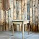Wood and metal table