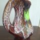 Vintage 70s Pitcher Vase - Vallauris Fat Lava Style - 24 cm
