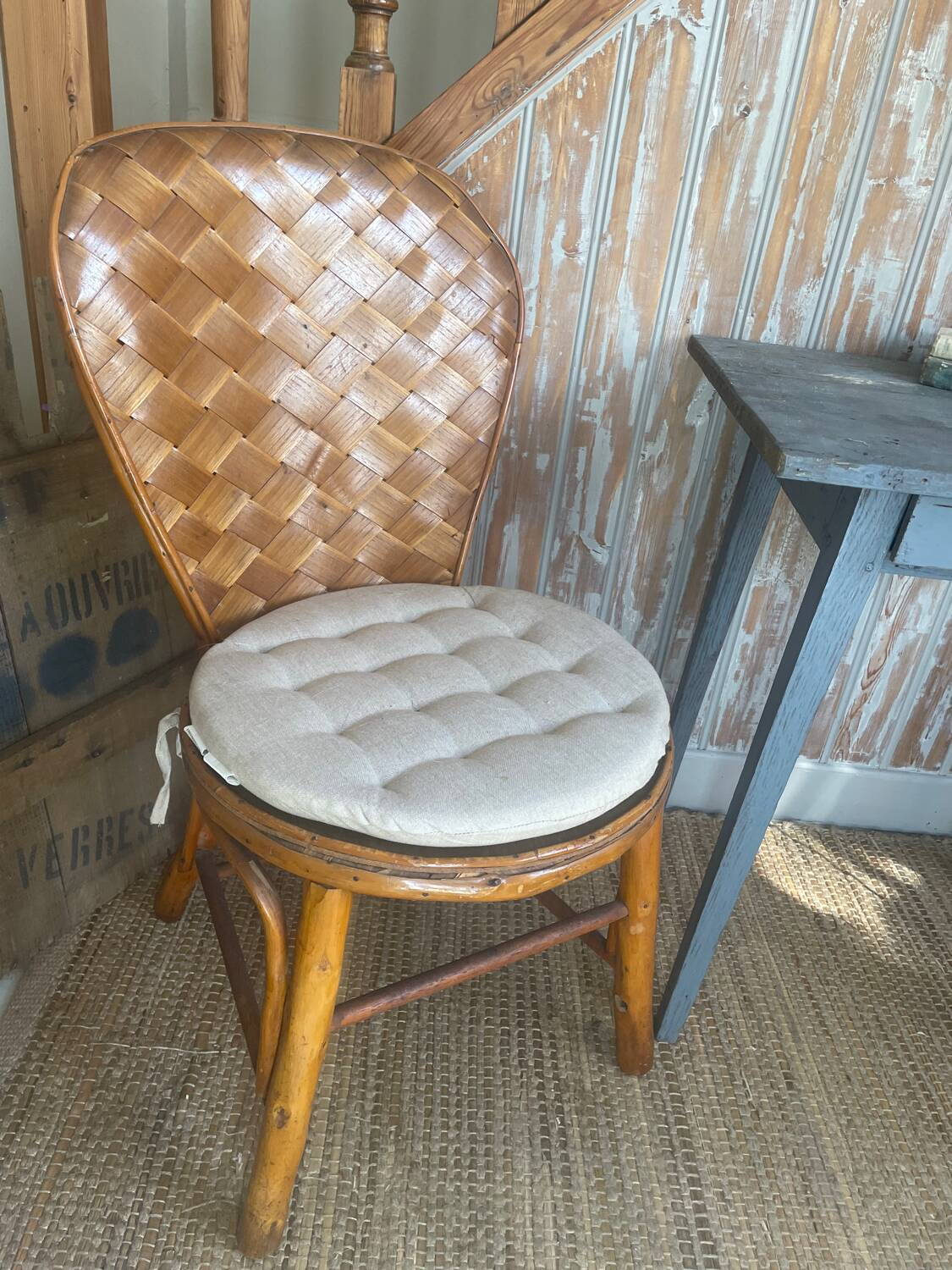 Woven chair