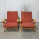 Paire de fauteuils de františek jirák pour tatra nabytok, années 1970, tchécoslovaquie