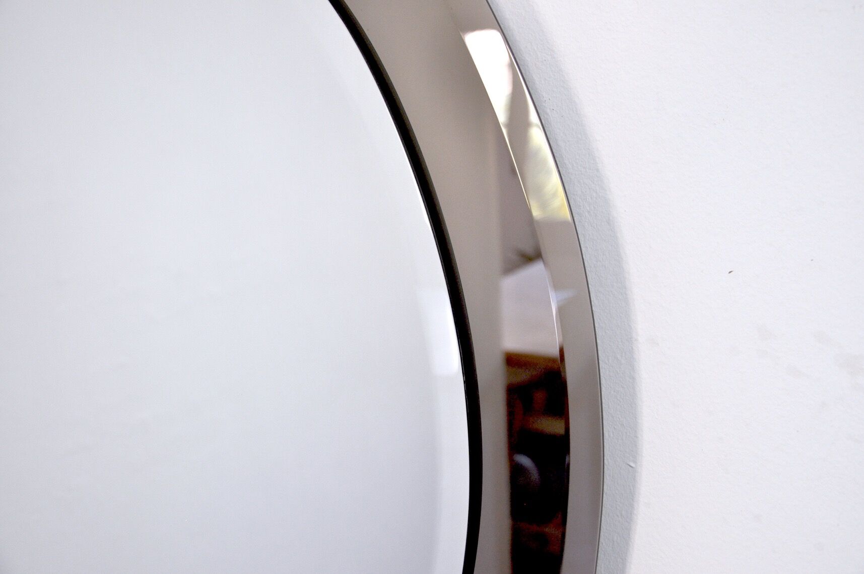 Beveled mirror by Rimadesio, Italy, 1970