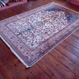 Tapis pakistanais en laine et soie fait main